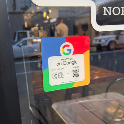 Google Review NFC Plate + QR Code